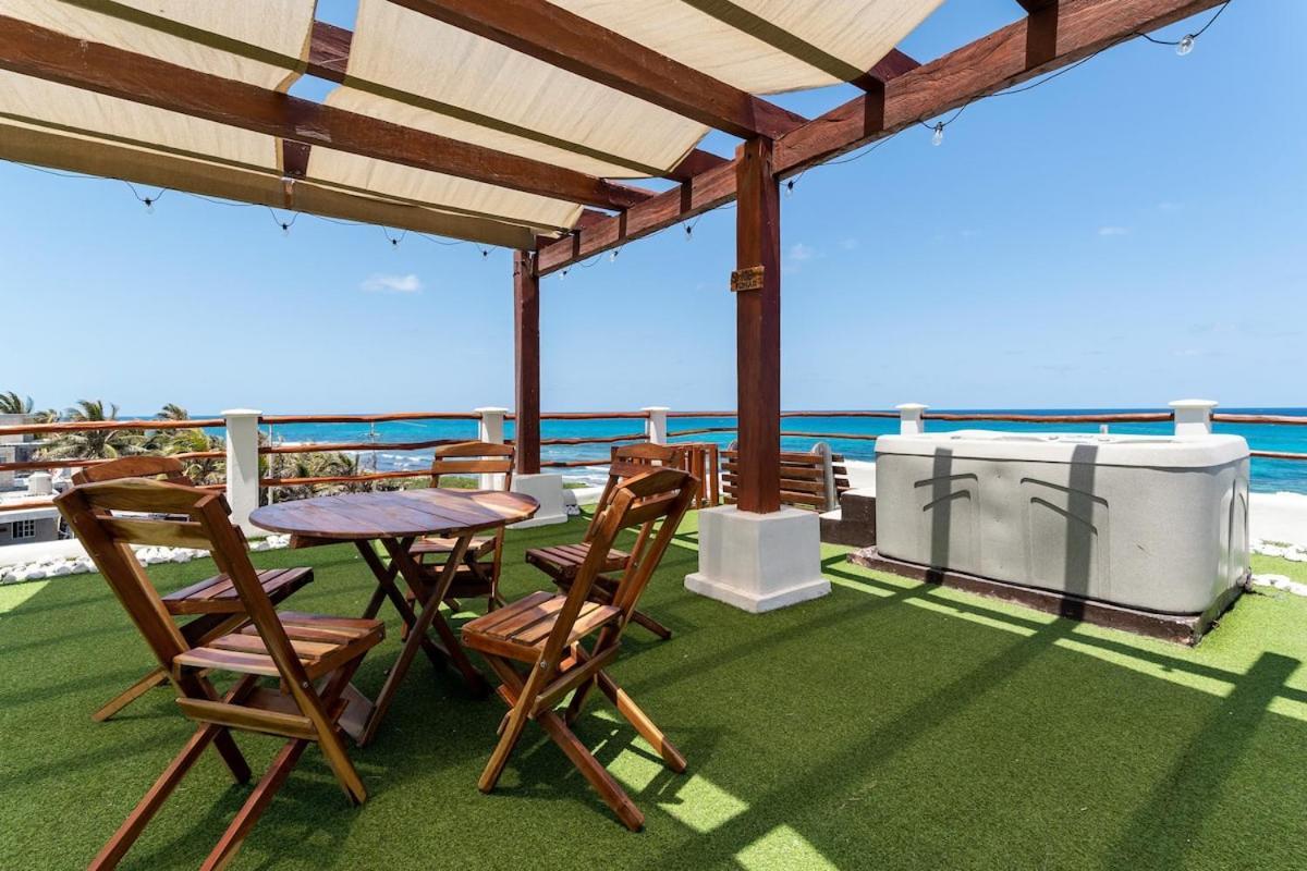 Villa With Ocean View, Pool, Restaurant And Rooftop 女人岛 外观 照片